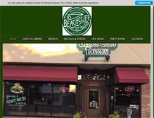 Tablet Screenshot of beachclifftavern.com